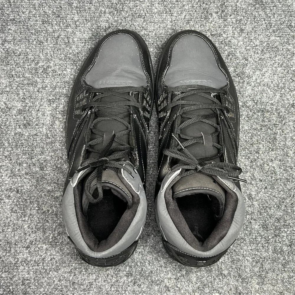 Air Jordan 1 Flight Shoes Men's Size 12 Black Grey Retro Athletic Basketball‎